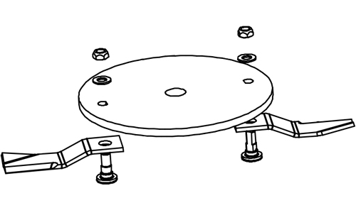 Closed-front-multi-spindle-blade-carrier