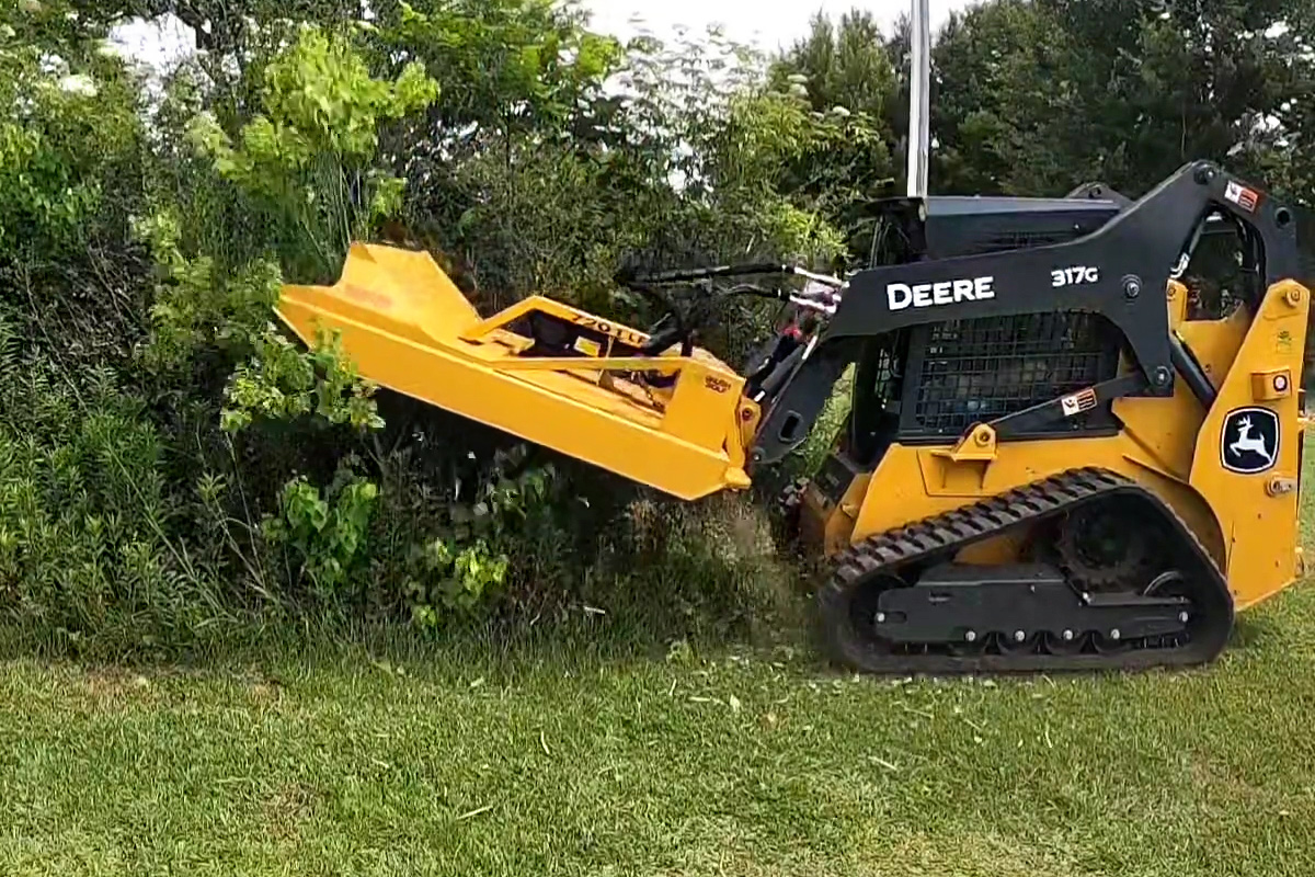 7201 low flow taking down tree